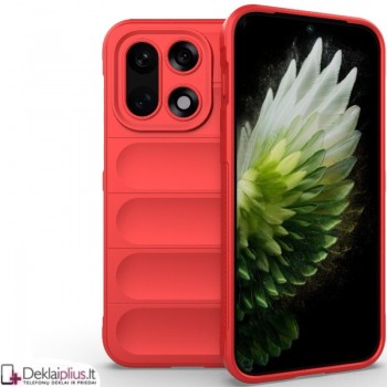 Magic Shield guminis dėklas - raudonas (Oneplus 15)